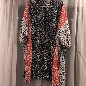 Leopard kimono